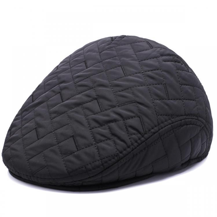 all in one place בגדי נשים Men Women Thickened Windproof Peaked Cap Embroidery Earmuffs Cotton Beret Hat
