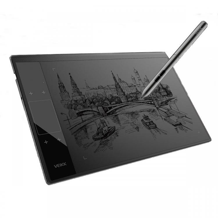 all in one place ציוד היקפי VEIKK A30 Graphics Drawing Tablet for Illustrator 10x6 inches Large Active Area Digital Pen Drawing Pad For Artists