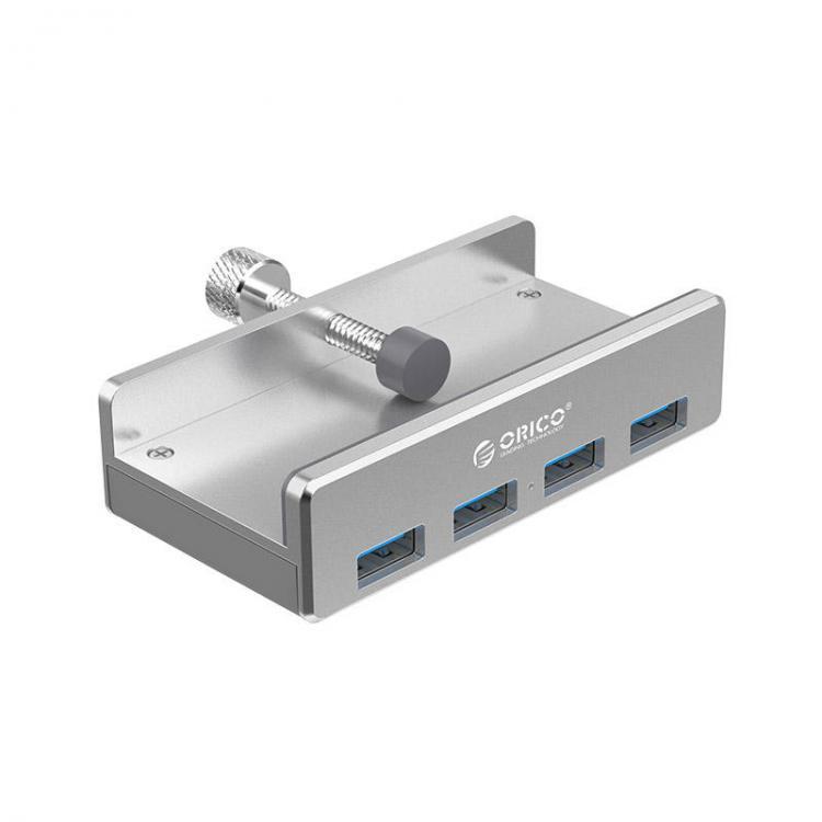 all in one place ציוד היקפי ORICO MH4PU USB3.0 4 Ports Monitor Table Clip-type HUB For PC iMac