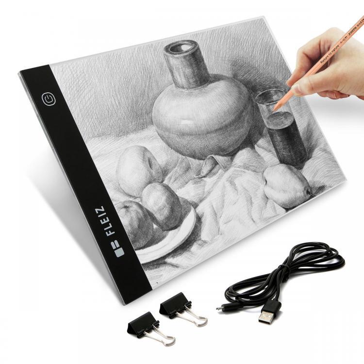 all in one place ציוד היקפי A4 LED Ultra-Thin Dimmable Brightness Light Board Tracing Copy Board Drawing Pad
