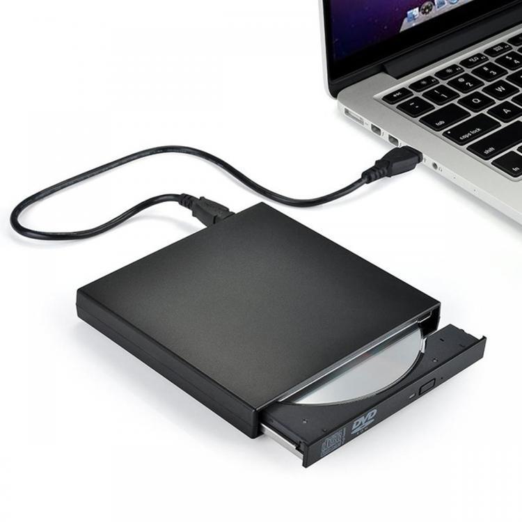 all in one place ציוד היקפי USB 2.0 External CD/DVD Player Optical Drive for PC Laptop Windows