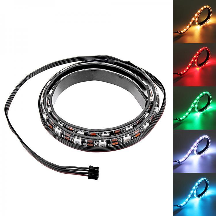all in one place ציוד היקפי Coolmoon 50cm Magnetic RGB LED Strip Light with 30pcs LED for Desktop PC Computer Case