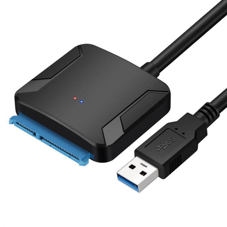 all in one place ציוד היקפי USB to SATA Cable 2.5'' 3.5'' HDD SSD Hard Drive Converter Cable USB3.0 SATA with UASP