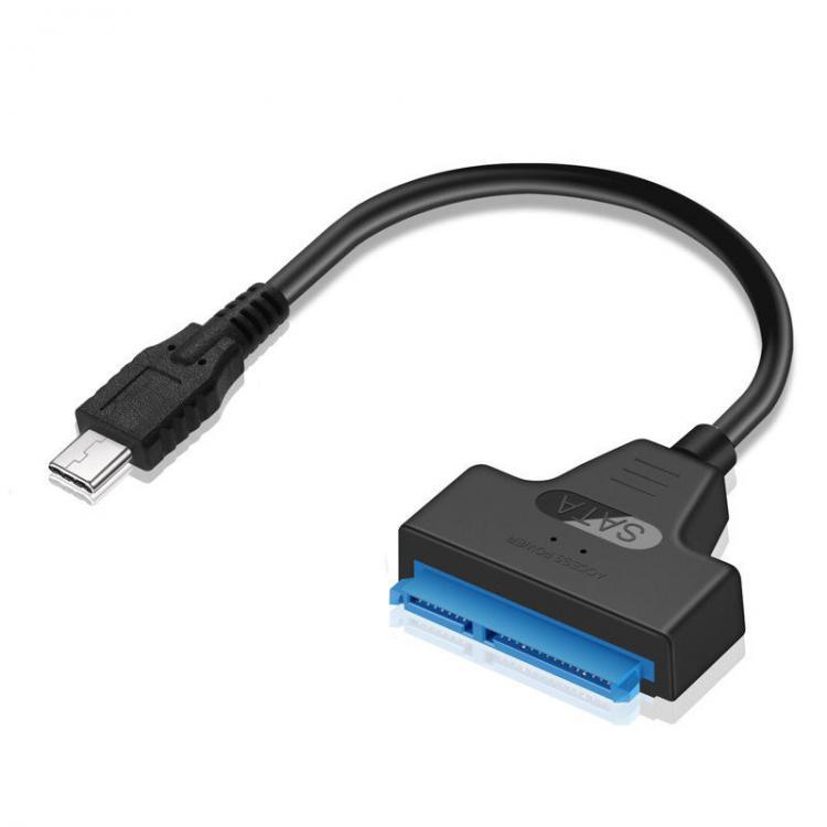 all in one place ציוד היקפי Type-C to SATA 7+15Pin Cable USB3.1 to SATA 2.5'' Hard Drive Converter Cable HDD SSD Converter Adapter Cable