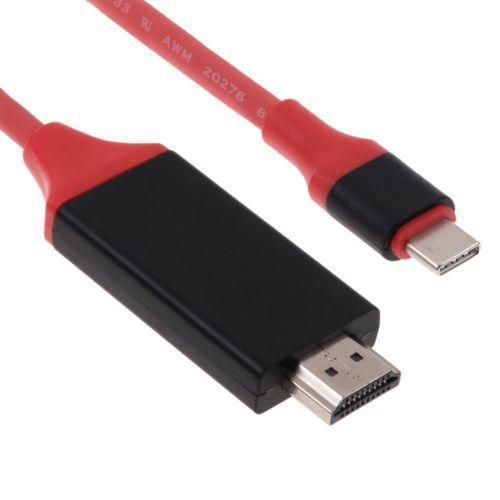 all in one place ציוד היקפי USB 3.1 Type-C to HD 4K/2K@30HZ Display Video Cable