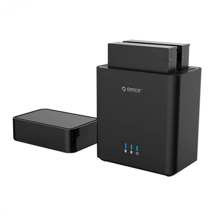 all in one place ציוד היקפי Orico DS200U3 USB3.0 Dual-Bay 3.5inch Hard Drive Enclosure Magnetic-type HDD SSD Docking Station