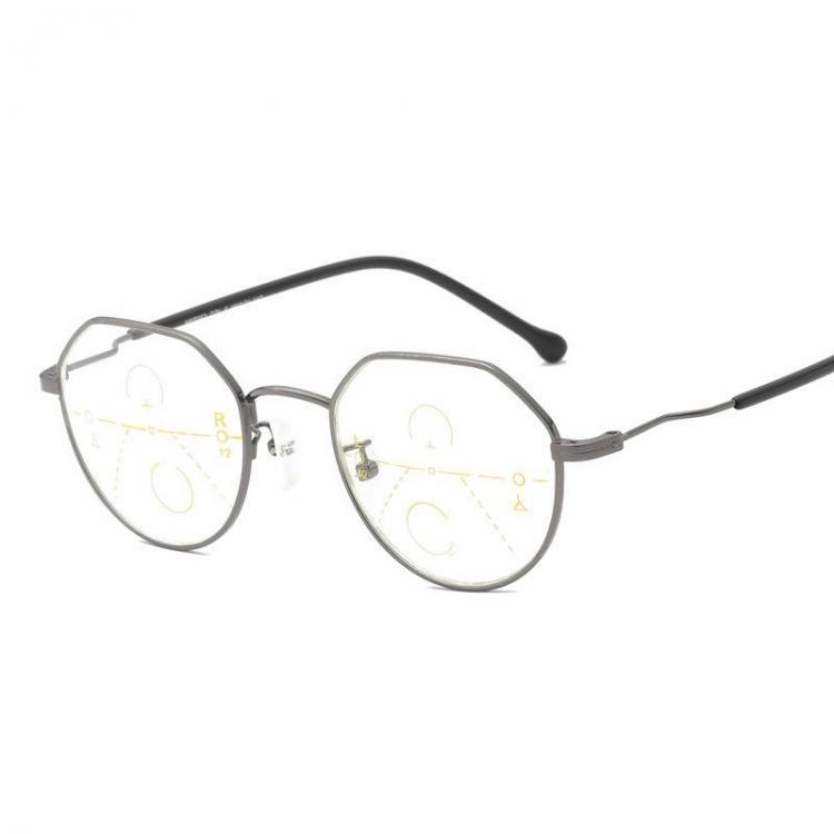 all in one place בגדי נשים Unisex Retro Far Near Dual-use Reading Glasses Automatic Zoom HD Anti-fatigue Reading Glasses