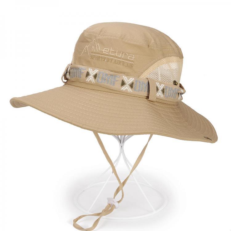 all in one place בגדי נשים Men Breathable Cotton Wide Brimmed Bucket Hat Outdoor UV Resistence Fisherman Cap