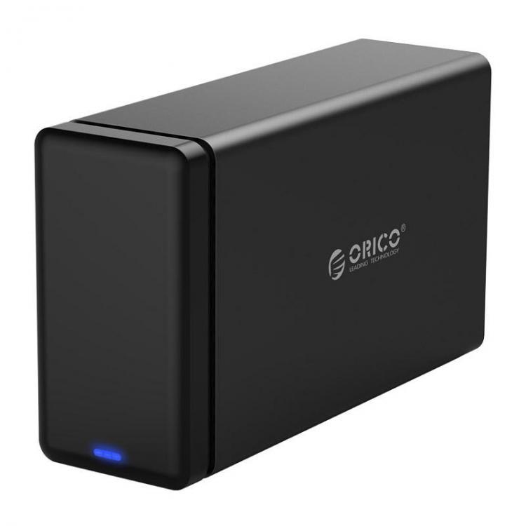 all in one place ציוד היקפי Orico NS200RU3 2-Bay 3.5inch USB 3.0 UASP Hard Drive Enclosure RAID Storage System