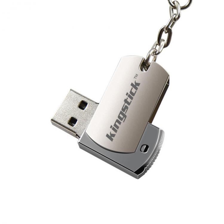 all in one place ציוד היקפי Kingstick Portable Metal USB Flash Drive Pendrive 64GB 32GB 128G Pen Drive Mini USB Stick Flash USB 128GB Memory Stick Flash Disk 