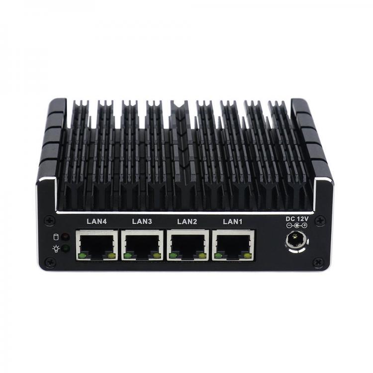 all in one place ציוד היקפי XSK NUC Intel Celeron J3160 4GB+64GB/128GB SSD Mini PC Quad Core 1.6GHz to 2.24GHz Pfsense AES-NI