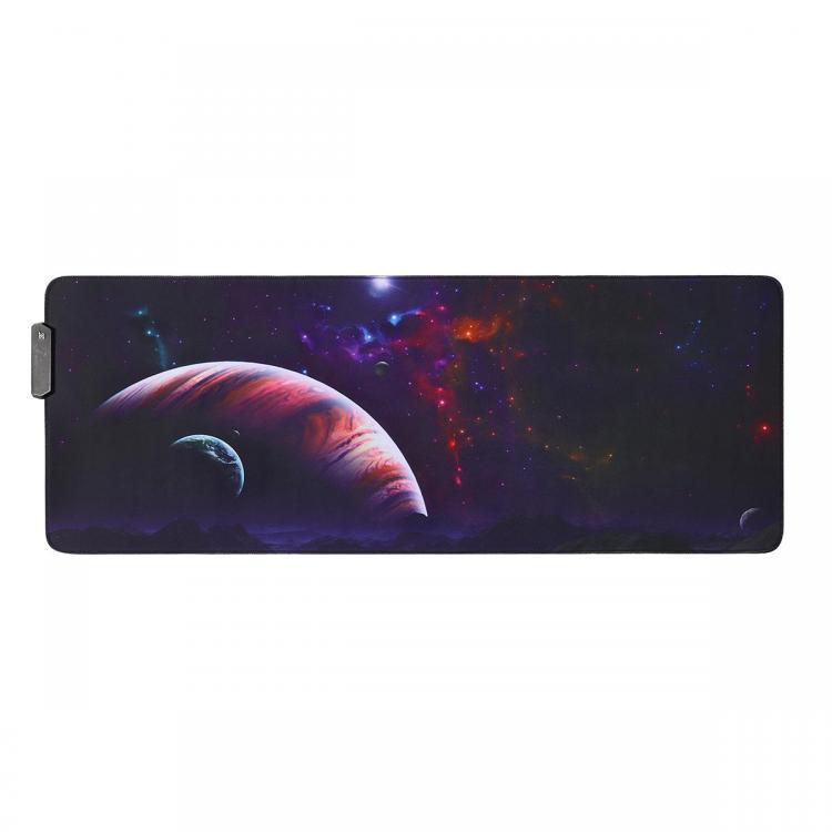 all in one place ציוד היקפי The Vast Sky USB Wired RGB Colorful Backlit LED Mouse Pad for Gaming Mouse