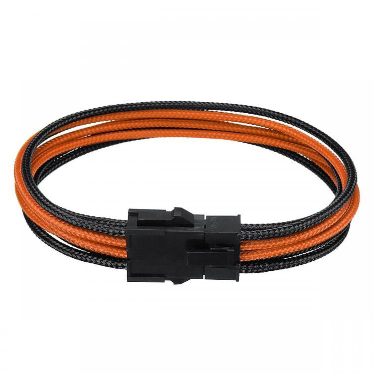 all in one place ציוד היקפי 30cm PCI-E 8Pin(4+4) PSU CPU Extension Cable 8 Pin Extended Braided Power Cable