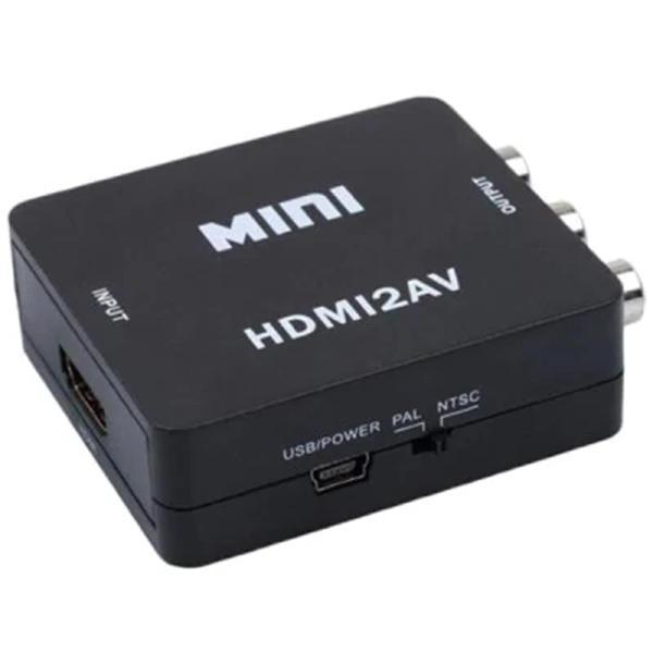 all in one place ציוד היקפי MINI HDMI to AV 1080P HD Converter Switcher Adapter