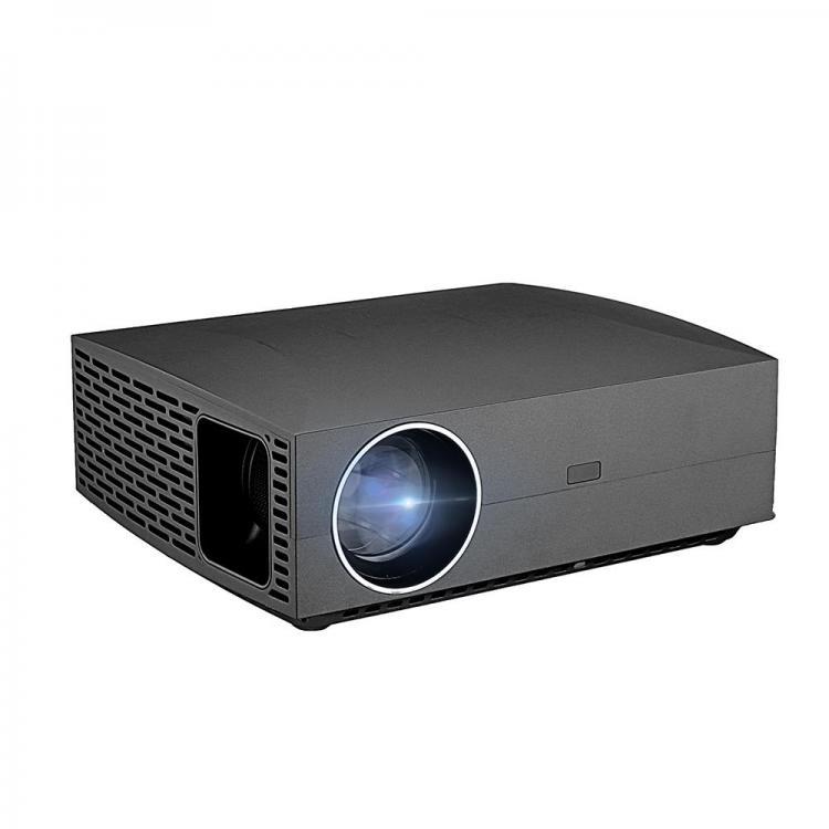 all in one place ציוד היקפי VIVIBRIGHT F30 LCD Projector 4200 Lumens Full HD 1920 x 1080P Support 3D Home Theater Video Projector-Black