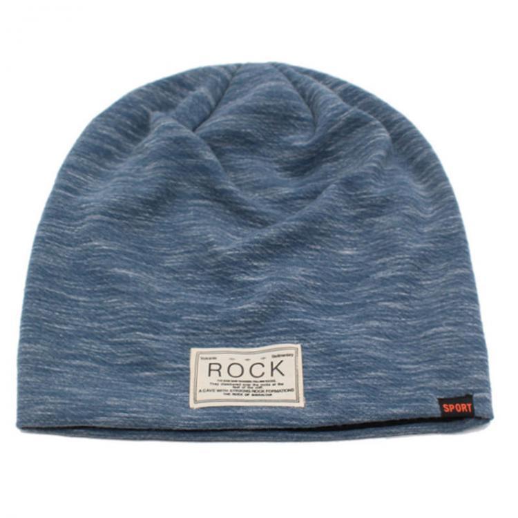 all in one place בגדי נשים Men Women Winter Vintage Double Layers Earmuffs Beanie Hats Outdoor Slouch Skull Cap