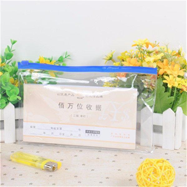 all in one place ציוד היקפי 21x13cm Clear Transparent Plastic Pencil Bag PVC Exam Approved Stationery Case