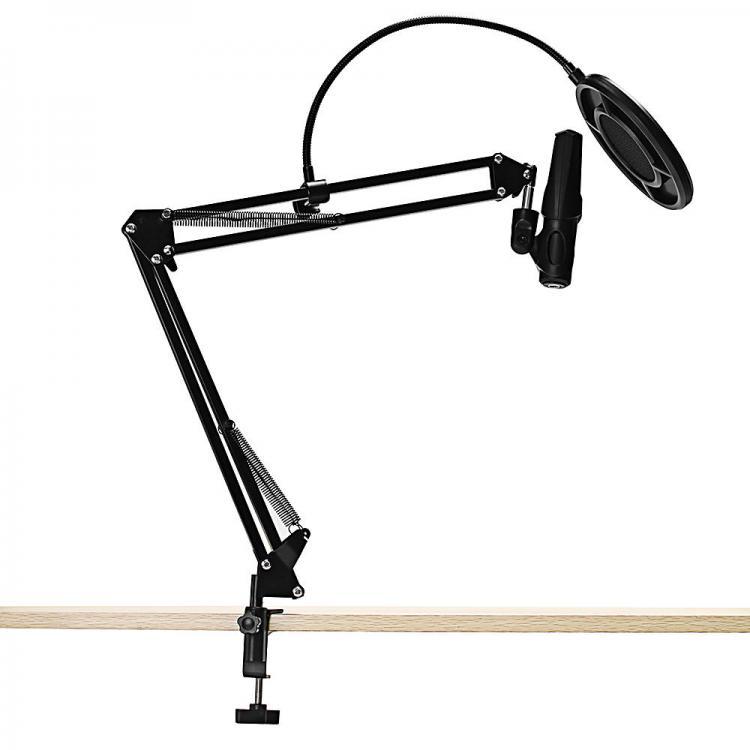 all in one place ציוד היקפי NB35 Arm Microphone Stand Flexible Mobile Microphone-Support