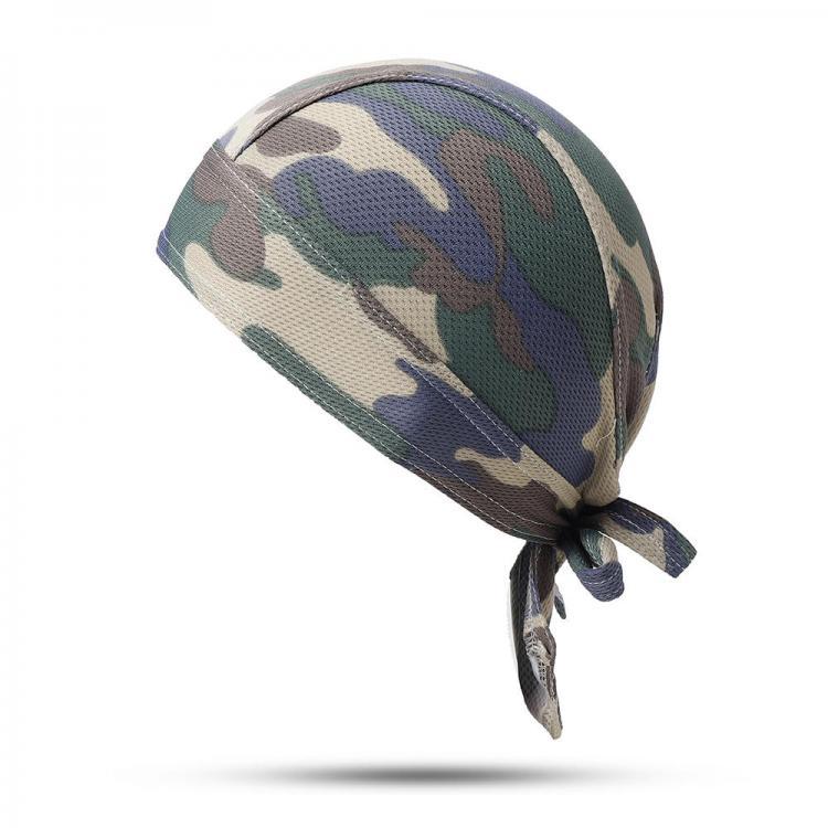 all in one place בגדי נשים Wicking Camouflage Printting Cycling Headband Outdoor Sport Running Bandana Beanie Skull Cap