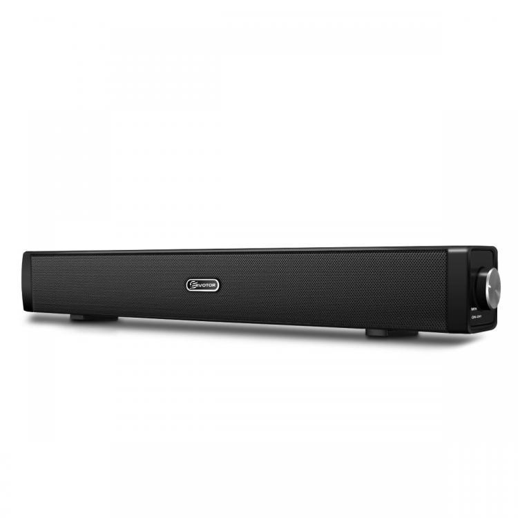 all in one place ציוד היקפי EIVOTOR 18'' USB Powered Mini Soundbar Speaker for Computer Desktop Laptop PC