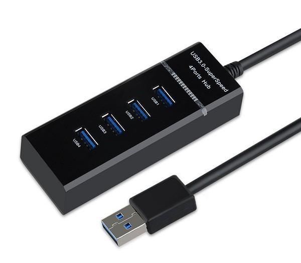 all in one place ציוד היקפי USB 3.0 High Speed 4 Ports HUB Splitter Adapter
