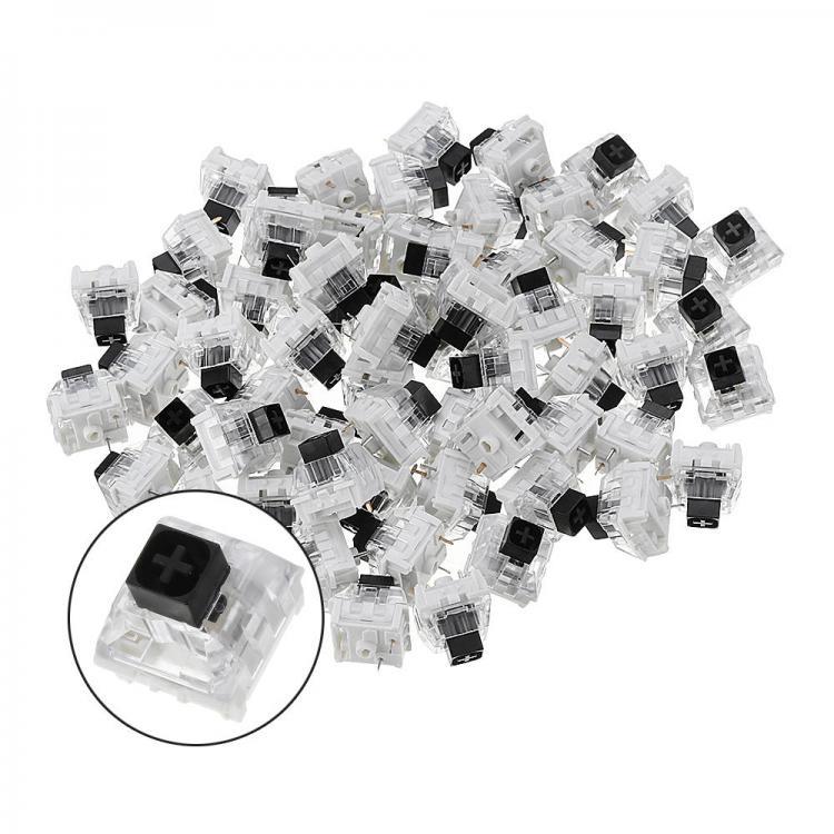 all in one place ציוד היקפי 70PCS Pack Kailh BOX Black Switch Keyboard Switch for Keyboard Customization
