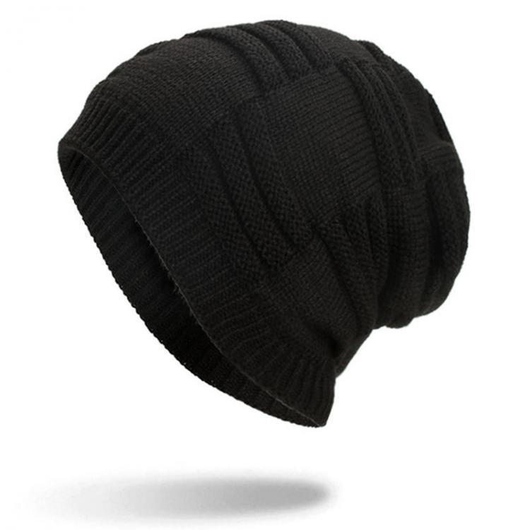 all in one place בגדי נשים Winter Plus Velvet Thicken Hedging Cap Double Layers Earmuffs Knitted Beanie Hat