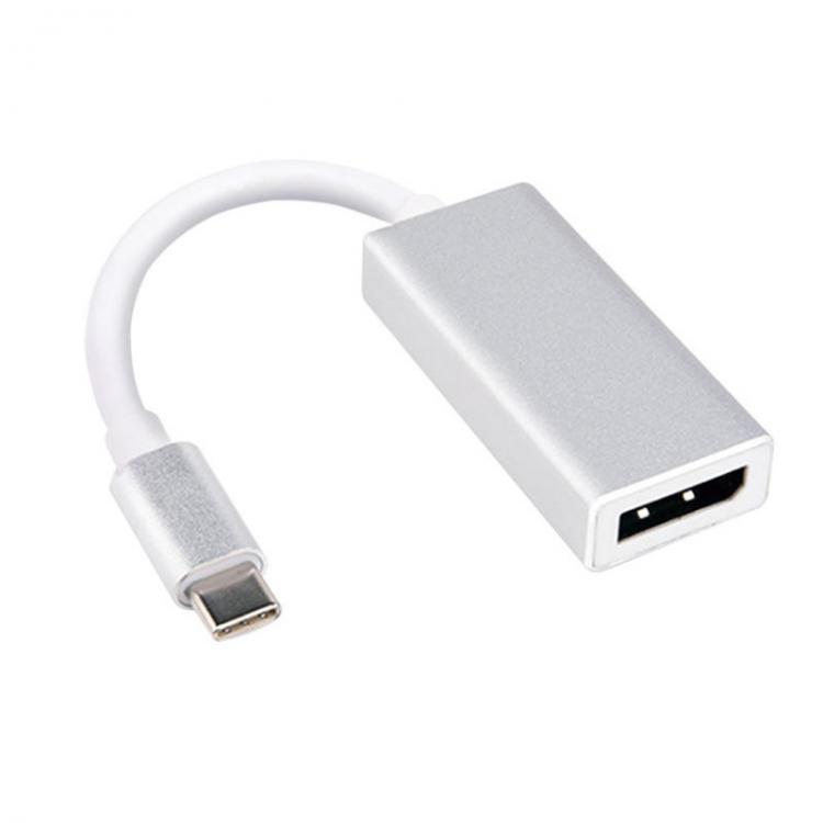 all in one place ציוד היקפי HOWEI HW-TC04 USB3.1 Type-C to DP HD Adapter Cable 10Gbps Aluminum Alloy Connector USB Hub for Monitor Laptop