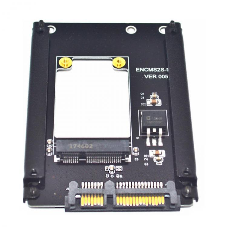 all in one place ציוד היקפי ITHOO MSATA1S-N01 MSATA to SATA 3.0 SSD PCI-E Expansion Card 6Gbps for Desktop Computer