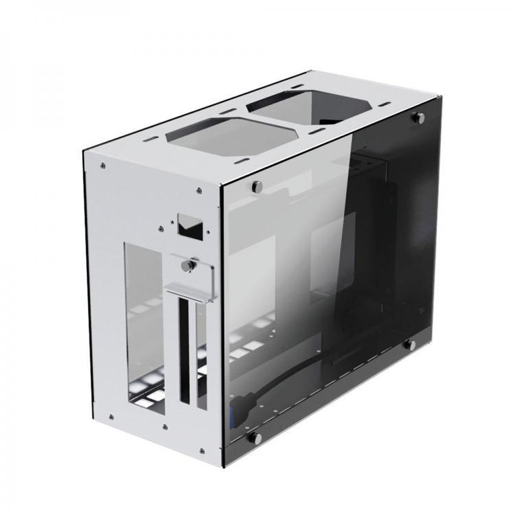 all in one place ציוד היקפי CEMO A4 Aluminum Alloy Tempered Glass ITX Computer Case Mini Case