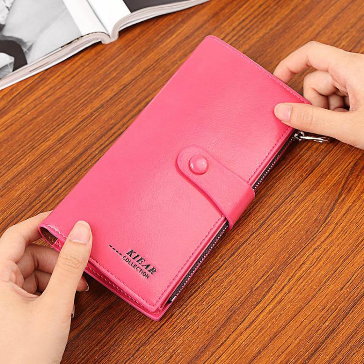 all in one place ציוד היקפי New Fashion Women High Quality PU Leather Long Wallet Handbag Card Holder Coin Purse