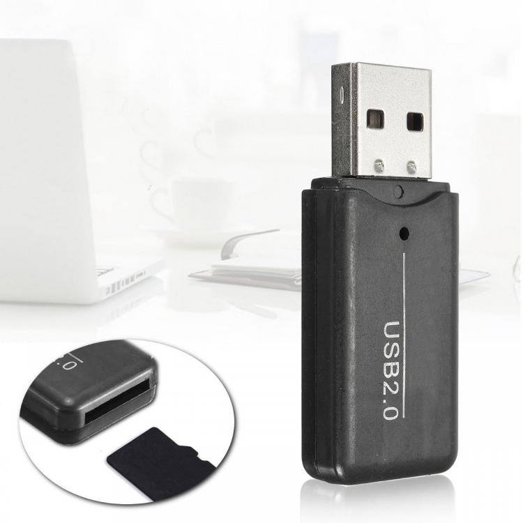 all in one place ציוד היקפי Portable Mini USB 2.0 480Mbps TF Card Card Reader