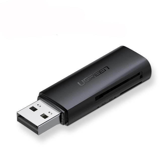 all in one place ציוד היקפי Ugreen Card Reader USB 3.0 to SD TF Memory Card Adapter for laptop Accessories Multi Smart Card reader Card Reader
