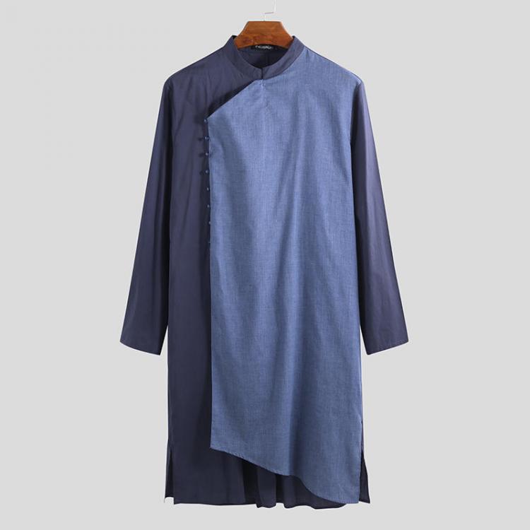all in one place בגדי נשים Clothes Men Islamic Arab Shirts Kaftan Long Sleeve Cotton Dubai Long Shirt Dress