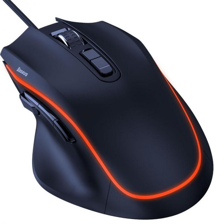 all in one place ציוד היקפי Baseus GAMO GM01 9 Programmable Buttons Wired Gaming Mouse For Laptops Computer