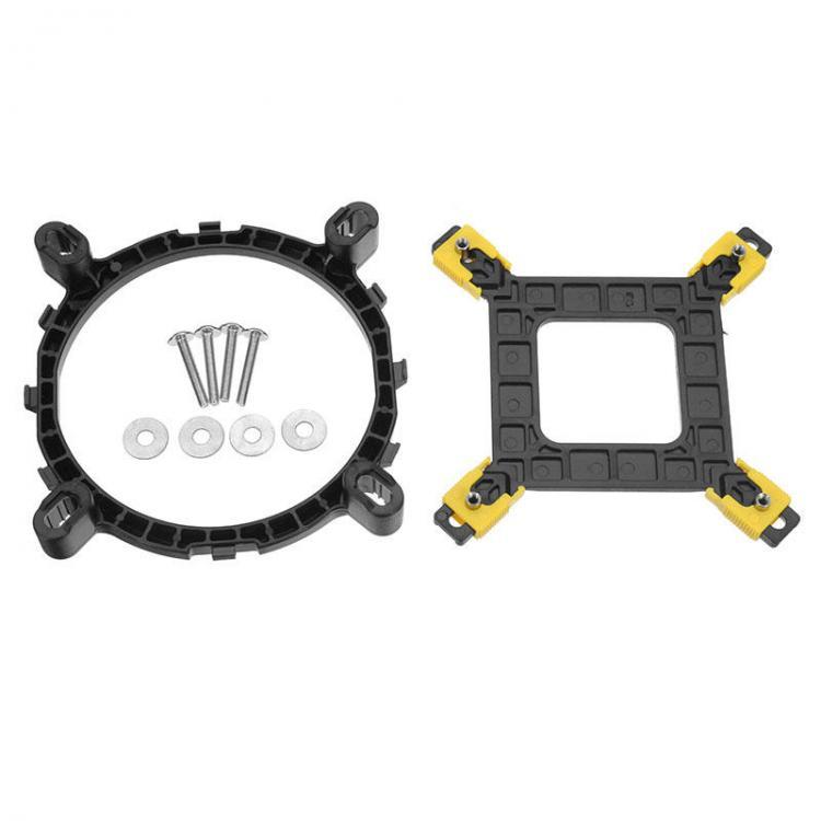 all in one place ציוד היקפי CPU Cooler Fan Cooling Holder Bracket For Intel 1150/1151/1155/1156/1366