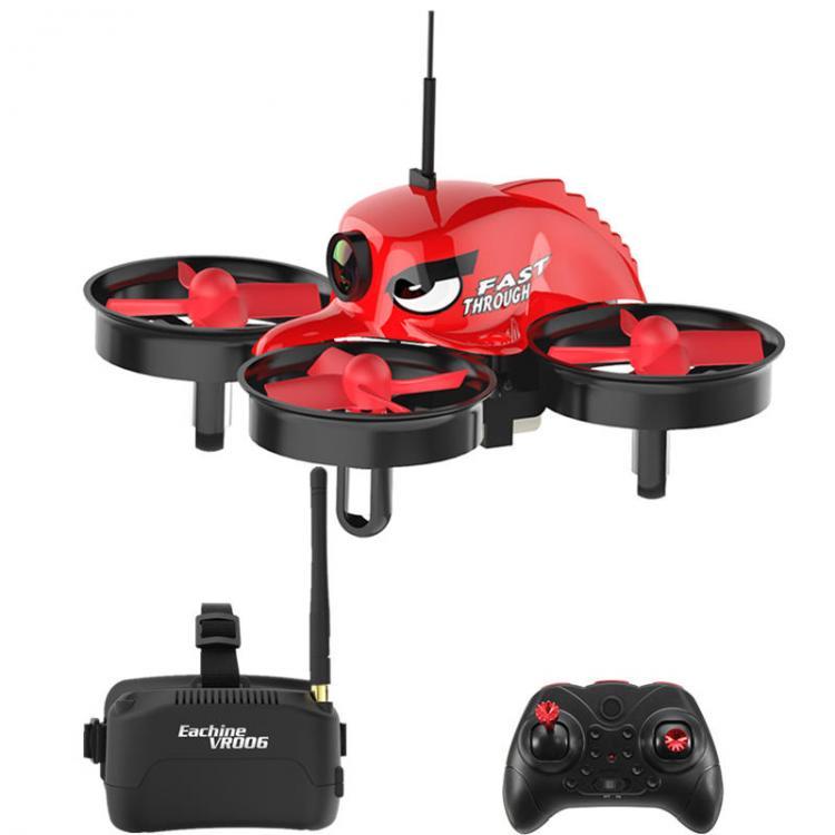 all in one place צעצועים, תחביבים ופנאי Eachine E013 Micro FPV RC Drone Quadcopter With 5.8G 1000TVL 40CH Camera VR006 VR-006 3 Inch Goggles