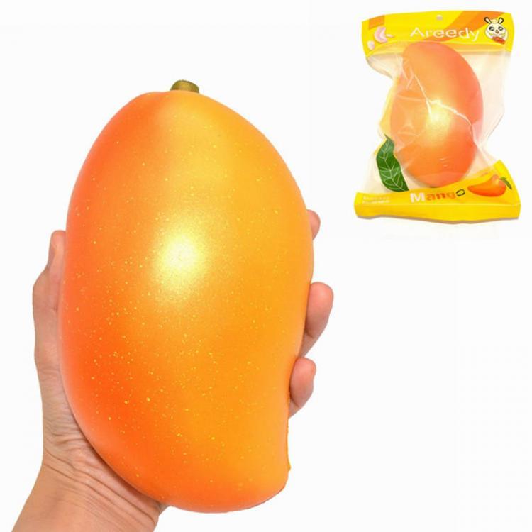 all in one place צעצועים, תחביבים ופנאי Areedy Squishy Mango Licensed Super Slow Rising 16cm Original Packaging With Random Free Gift